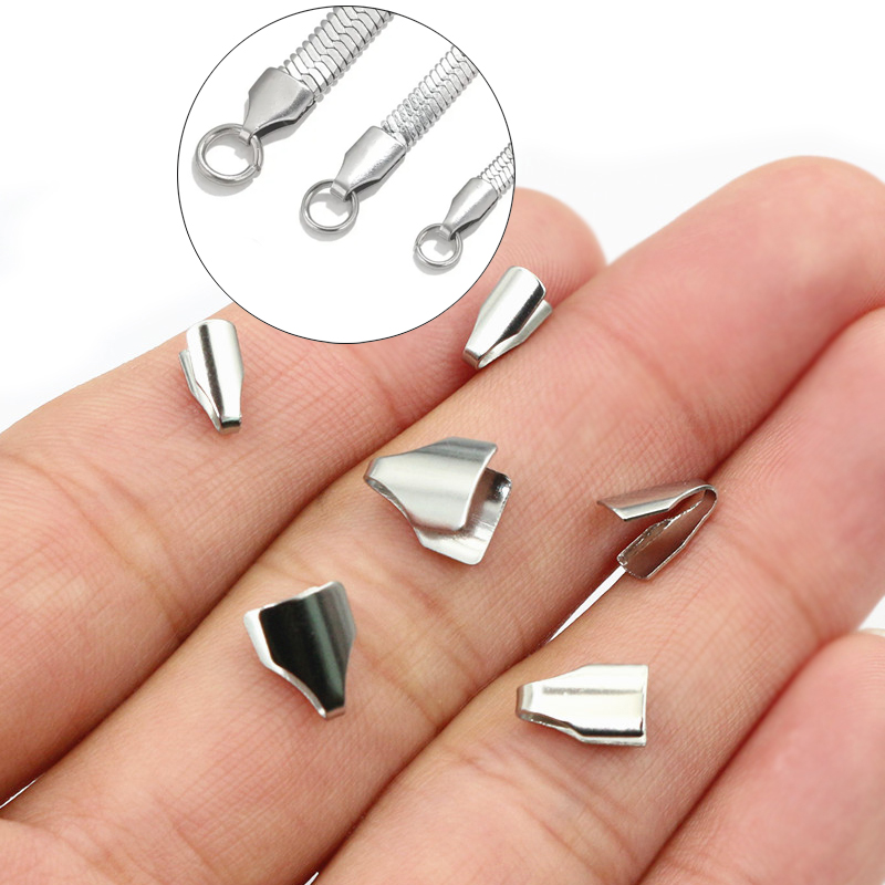 Charm Bracelet Beads - 100 шт. Из нержавеющей стали 2-7