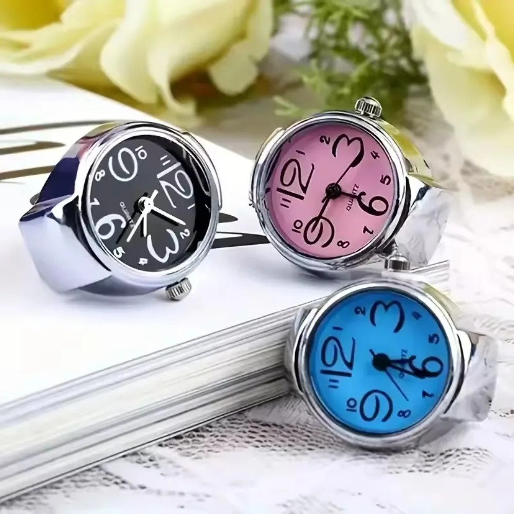 Mystery Jewelry Jar Watches - Винтажные часы-кольцо с кварцевым механизмом, креативные