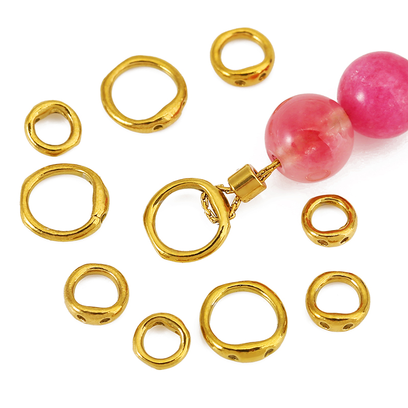 Charm Bracelet Beads - 30 шт. 5/6/8 мм коннекторы-крючки из