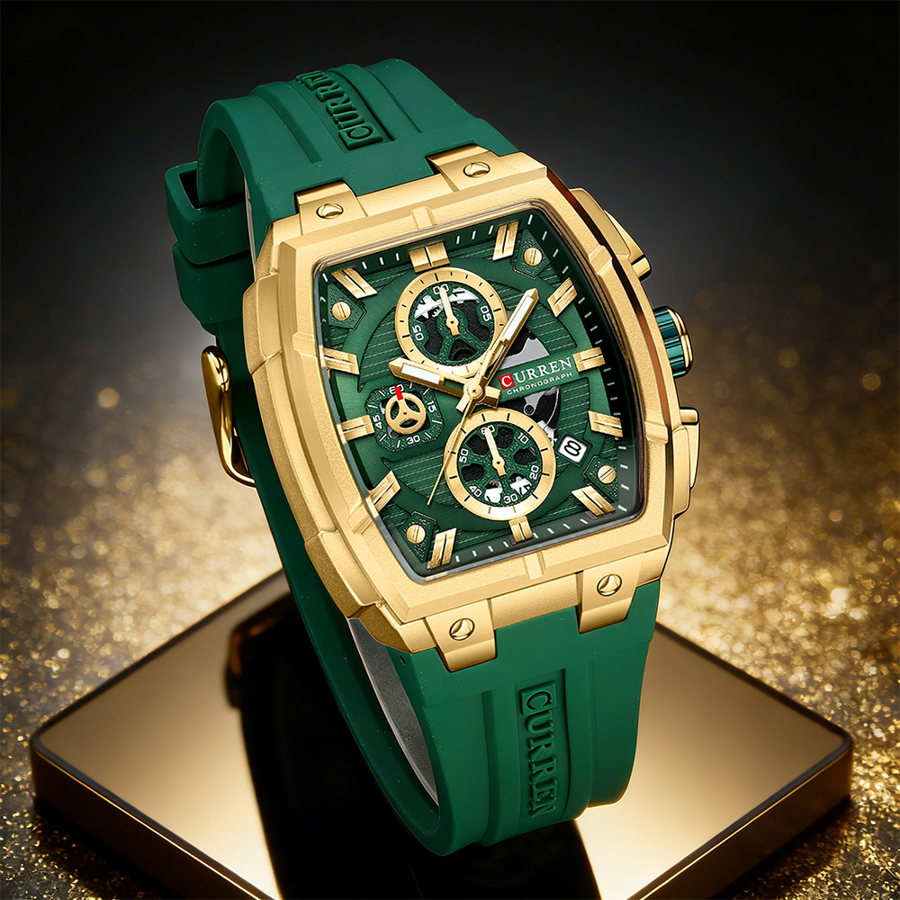 Jewelry Bracelet Watches - Роскошные винтажные часы CURREN для мужчин,