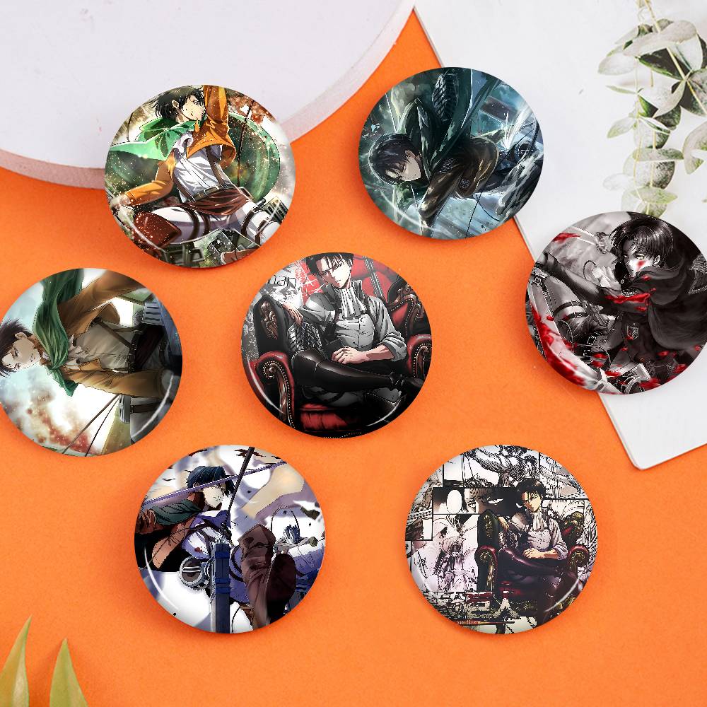 Levi Jewelry & Watches Inc - Значок-брошь A-Attack O-On T-Titan Леви Аккерман,