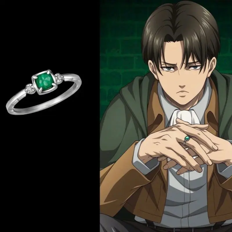 Levi Jewelry & Watches Inc - Модные кольца с изображением персонажа Леви