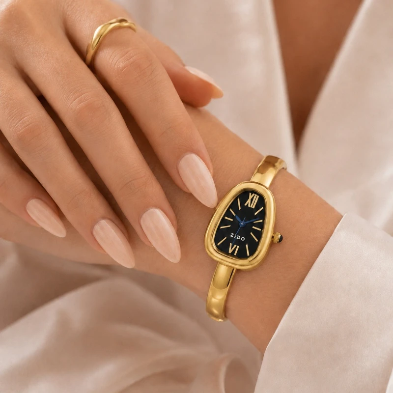 Jewelry Watches Gold - Модные женские наручные часы ZIDO: роскошные