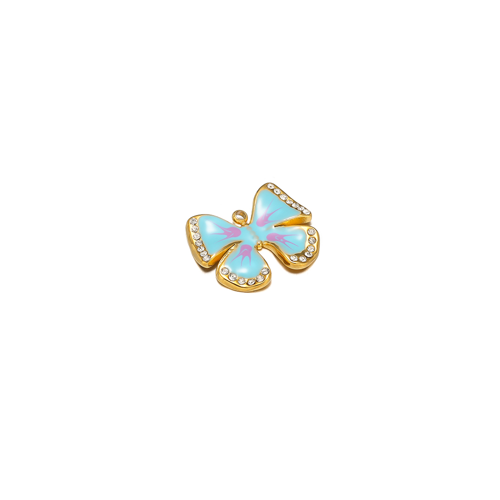 5 шт., эмалированные подвески- – обзор и цена Butterfly Pendant Necklace