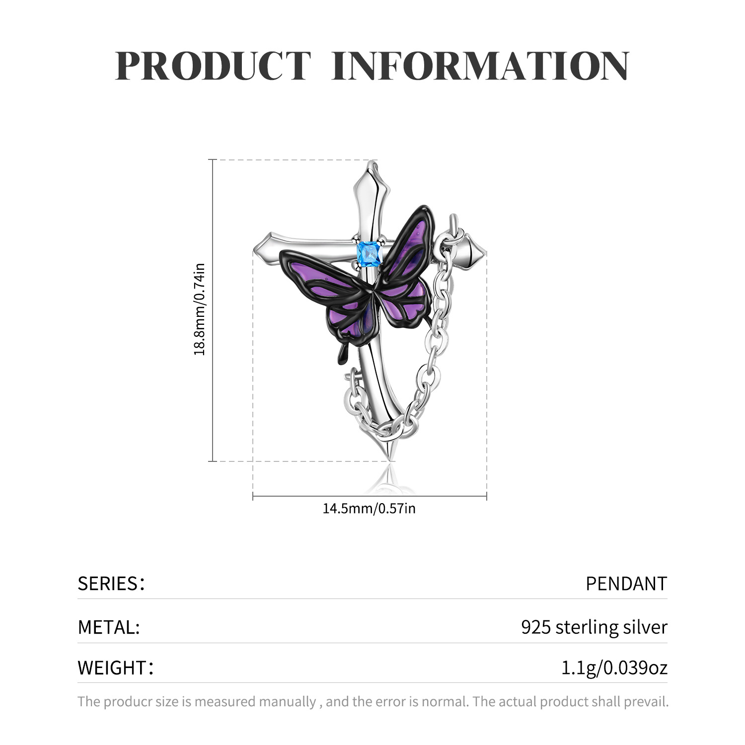 Ожерелье с подвеской в виде кр – обзор и цена Butterfly Pendant Necklace