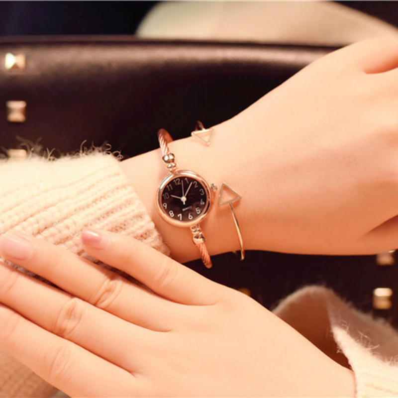 YIKAZE женские часы маленький  – обзор и цена Jewelry Watches Gold