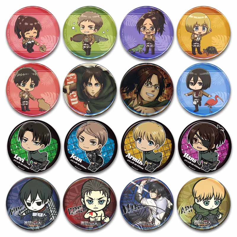 Attack on Titan Lapel Pins Cre – обзор и цена Levi Jewelry & Watches Inc