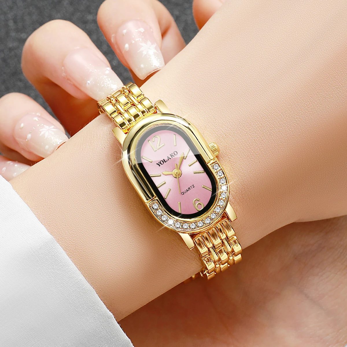 Роскошные женские кварцевые ча – обзор и цена Jewelry Watches Gold