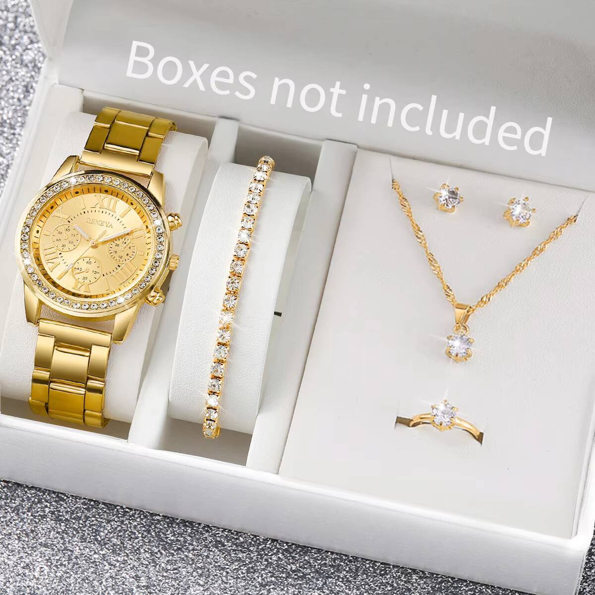 6 шт./компл. Модные женские ча – обзор и цена Mystery Jewelry Jar Watches