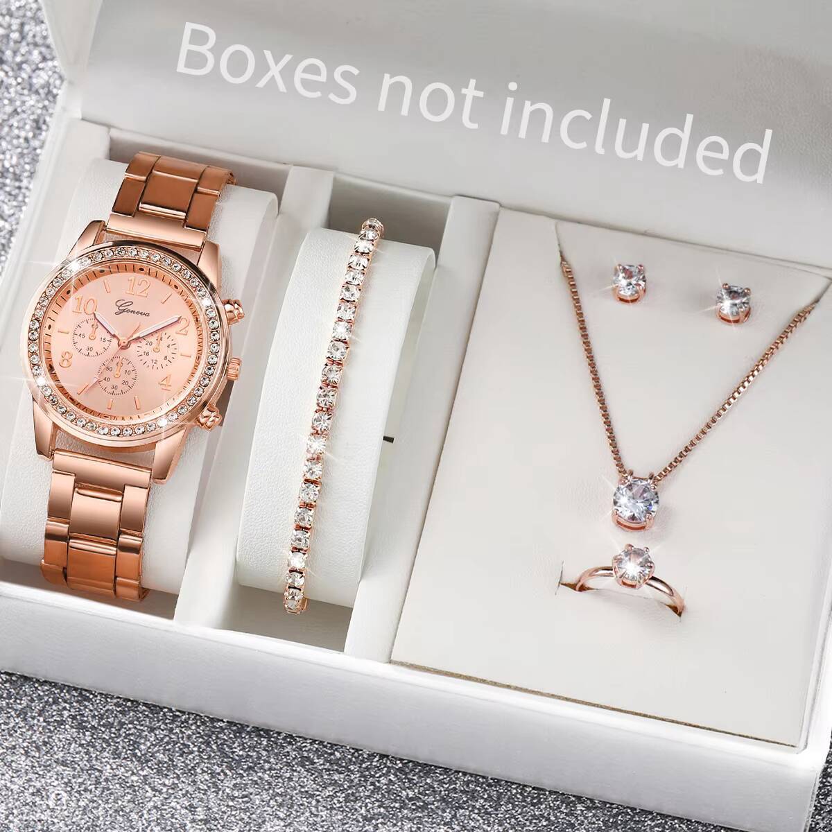 6 шт./компл. Модные женские ча – обзор и цена Mystery Jewelry Jar Watches