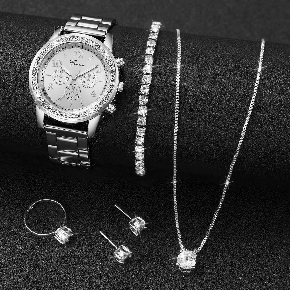 6 шт./компл. Модные женские ча – обзор и цена Mystery Jewelry Jar Watches