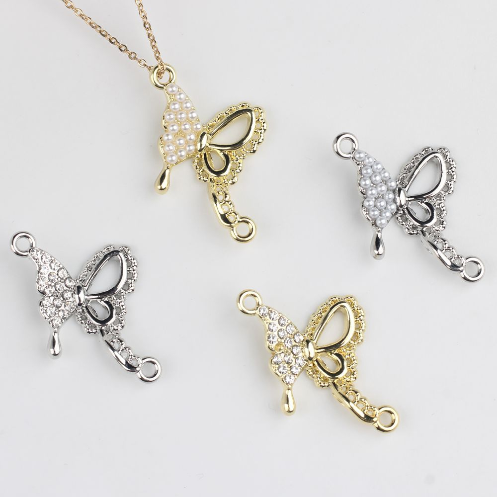 10 шт. модных подвесок в форме – обзор и цена Butterfly Pendant Necklace
