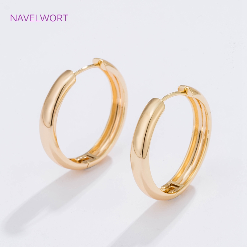 Серьги кольцами 6 размеров, по – обзор и цена Hoop Earrings