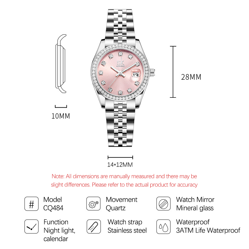 Модные женские часы UTHAI CQ48 – обзор и цена Jewelry Diamond Watches