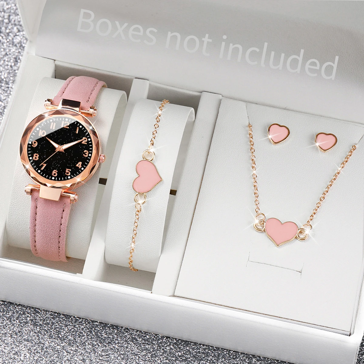 5/6 шт. модных женских часов с – обзор и цена Mystery Jewelry Jar Watches