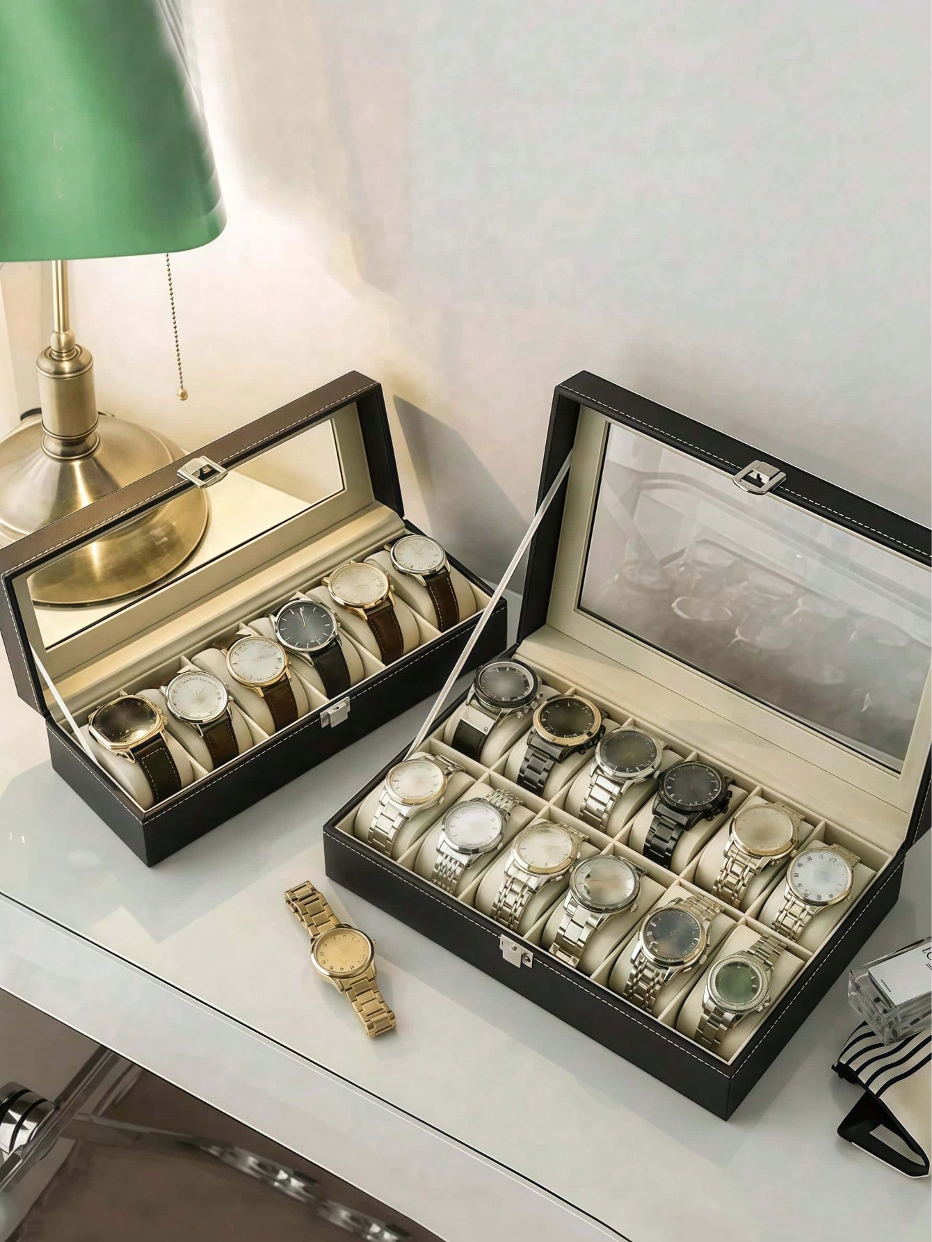Кожаная шкатулка для часов с з – обзор и цена Jewelry Watches Men