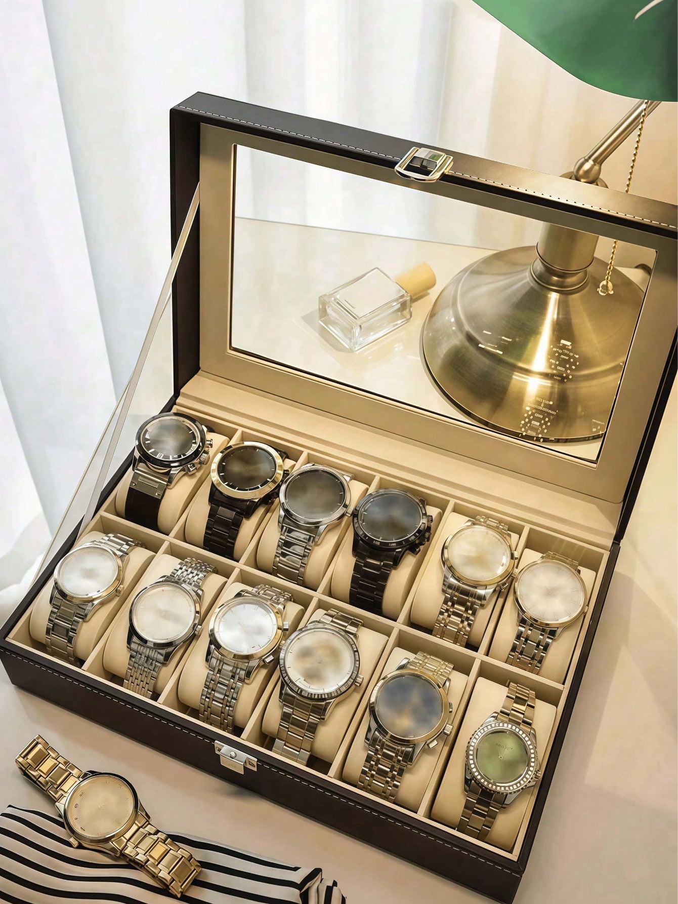 Кожаная шкатулка для часов с з – обзор и цена Jewelry Watches Men