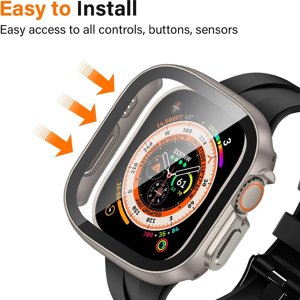 Стекло + чехол для Apple Watch – обзор и цена Jewelry Smart Watches