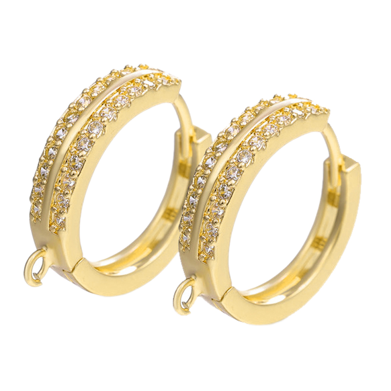Juya 2 4 шт./лот DIY 18 К позо – обзор и цена Hoop Earrings