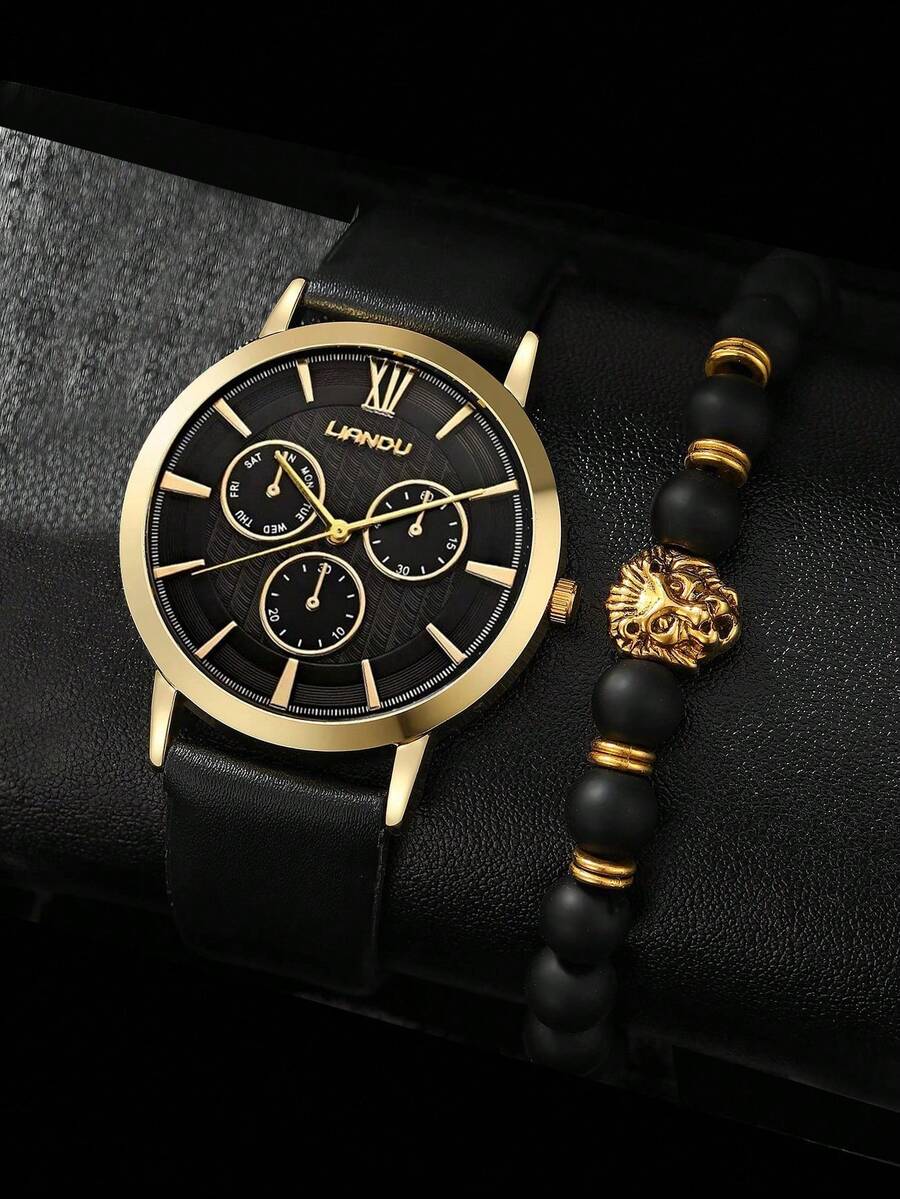 Мужской модный повседневный кв – обзор и цена Jewelry Bracelet Watches