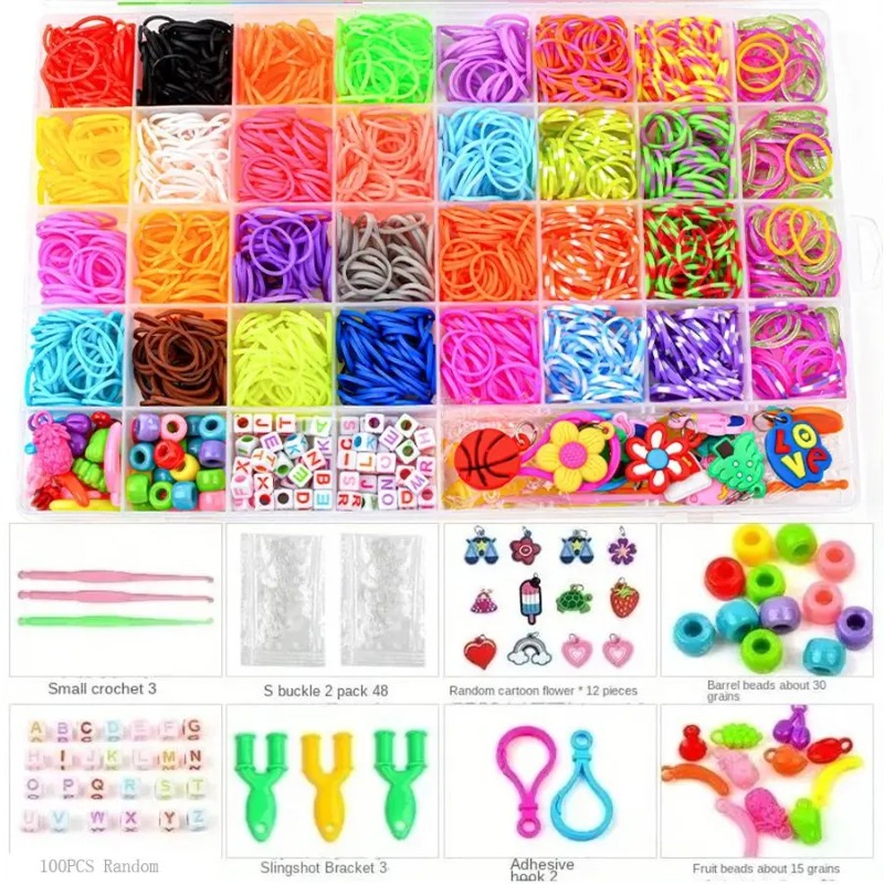4300+ штук, 32 ярких цвета, на – обзор и цена Charm Bracelet Beads