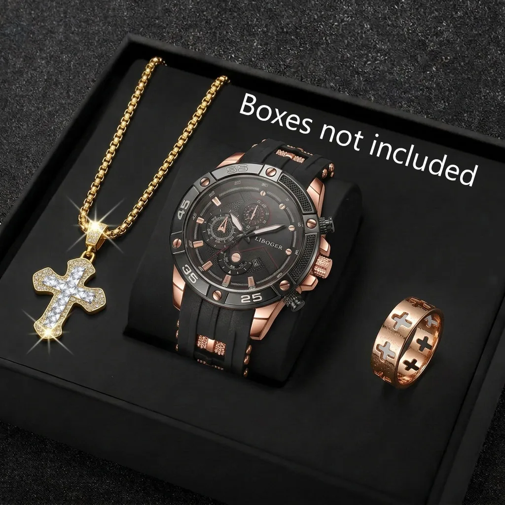 3 шт., модные мужские спортивн – обзор и цена Mystery Jewelry Jar Watches
