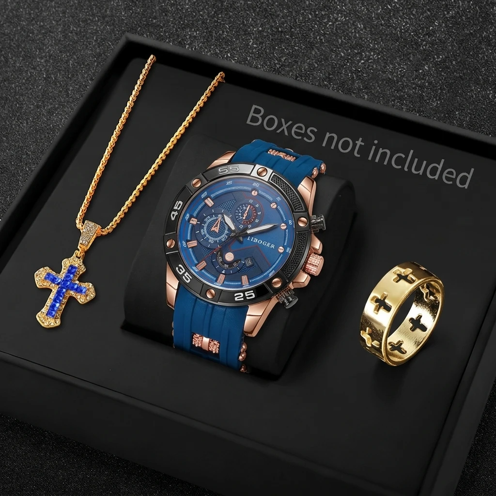 3 шт., модные мужские спортивн – обзор и цена Mystery Jewelry Jar Watches