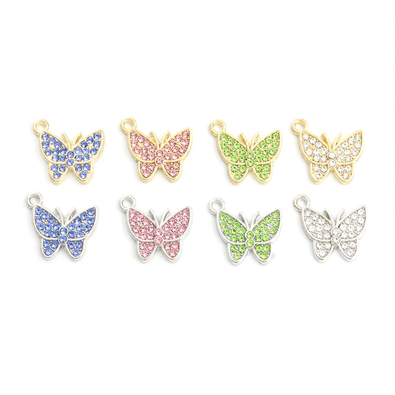 100 шт./лот, подвеска-бабочка, – обзор и цена Butterfly Pendant Necklace
